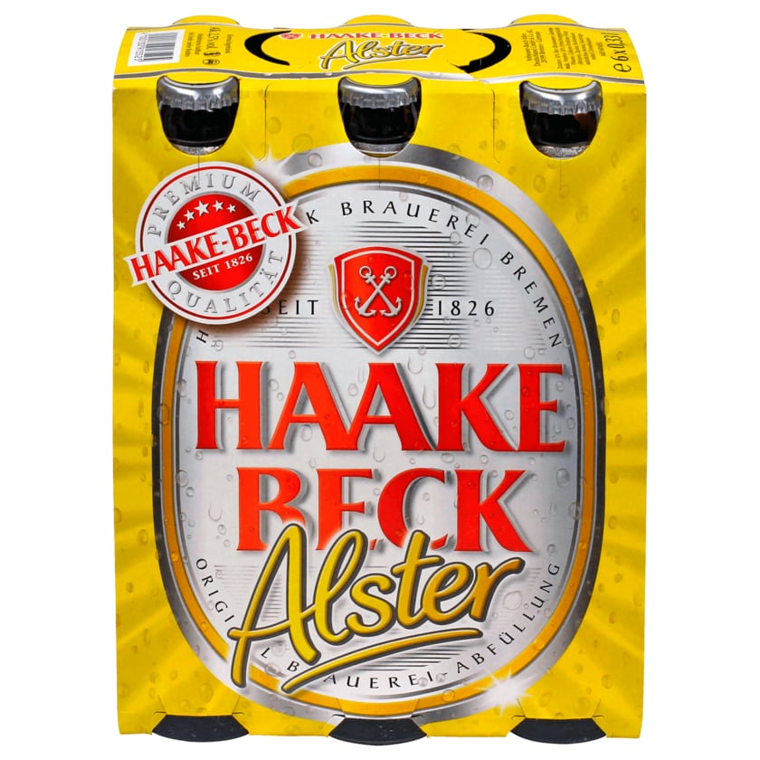 Haake Beck Alster 6x0,33l